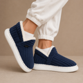 Women's Winter Slippers – Warm Fleece Lined, Slip-On House Shoes – Comfort, Home