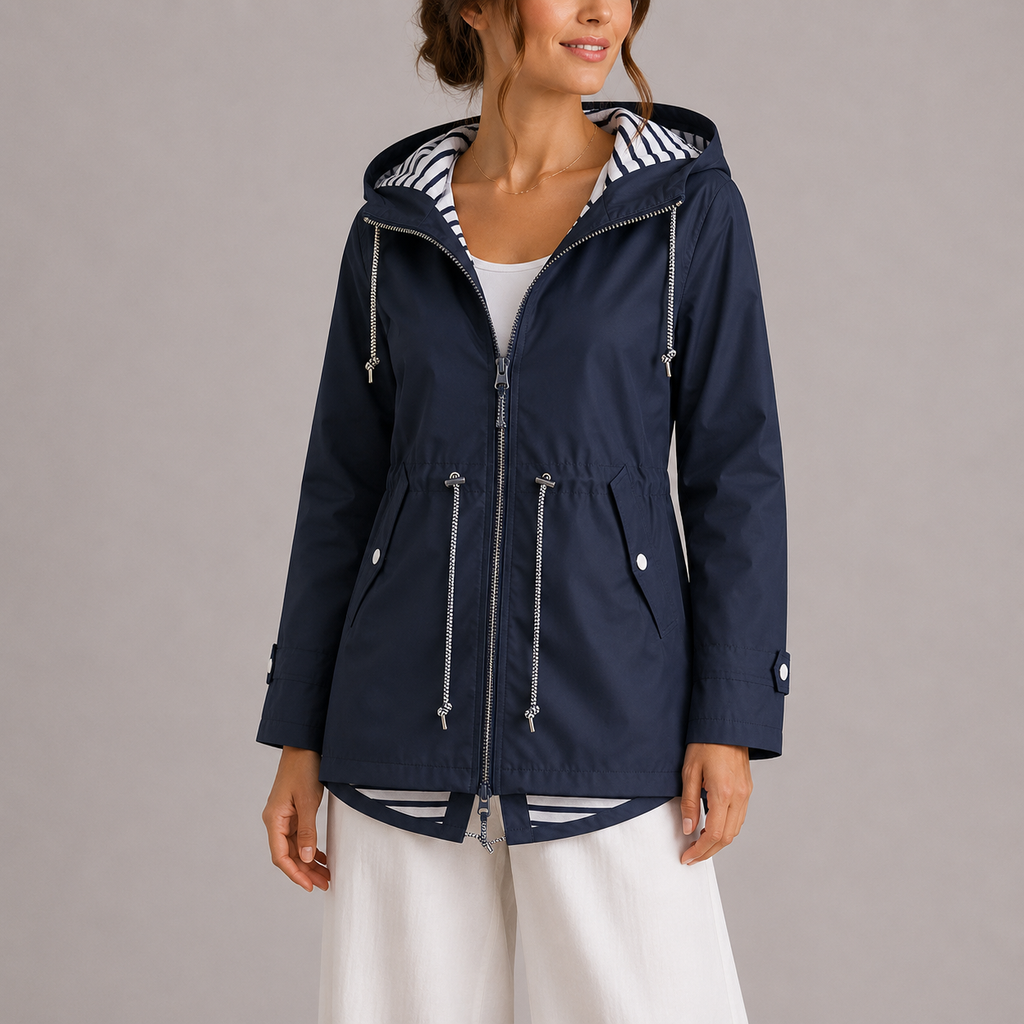 Women's Waterproof Jacket – Stylish Outerwear for Rainy Days, Outdoor Adventures