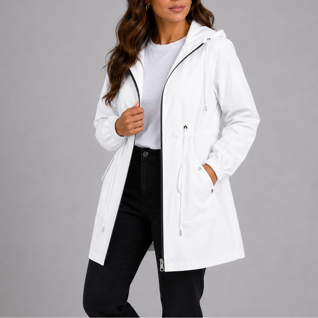 Women's Waterproof Lightweight Rain Coat with Hood – Outdoor, Travel