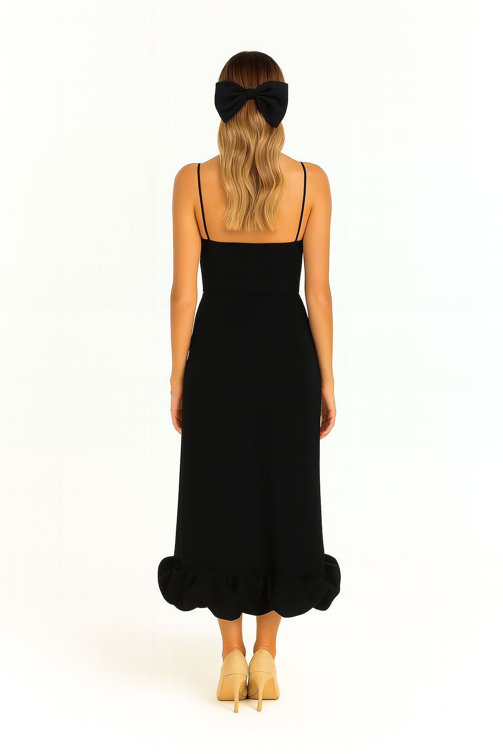 Chiffon Midi Dress – Occasion Gown for Weddings & Events