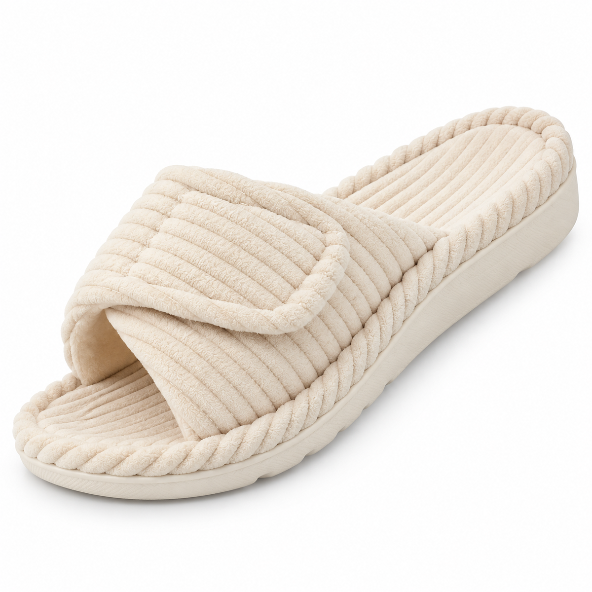 Women’s Corduroy Indoor Slippers – Orthopaedic Comfort, Home Relaxation