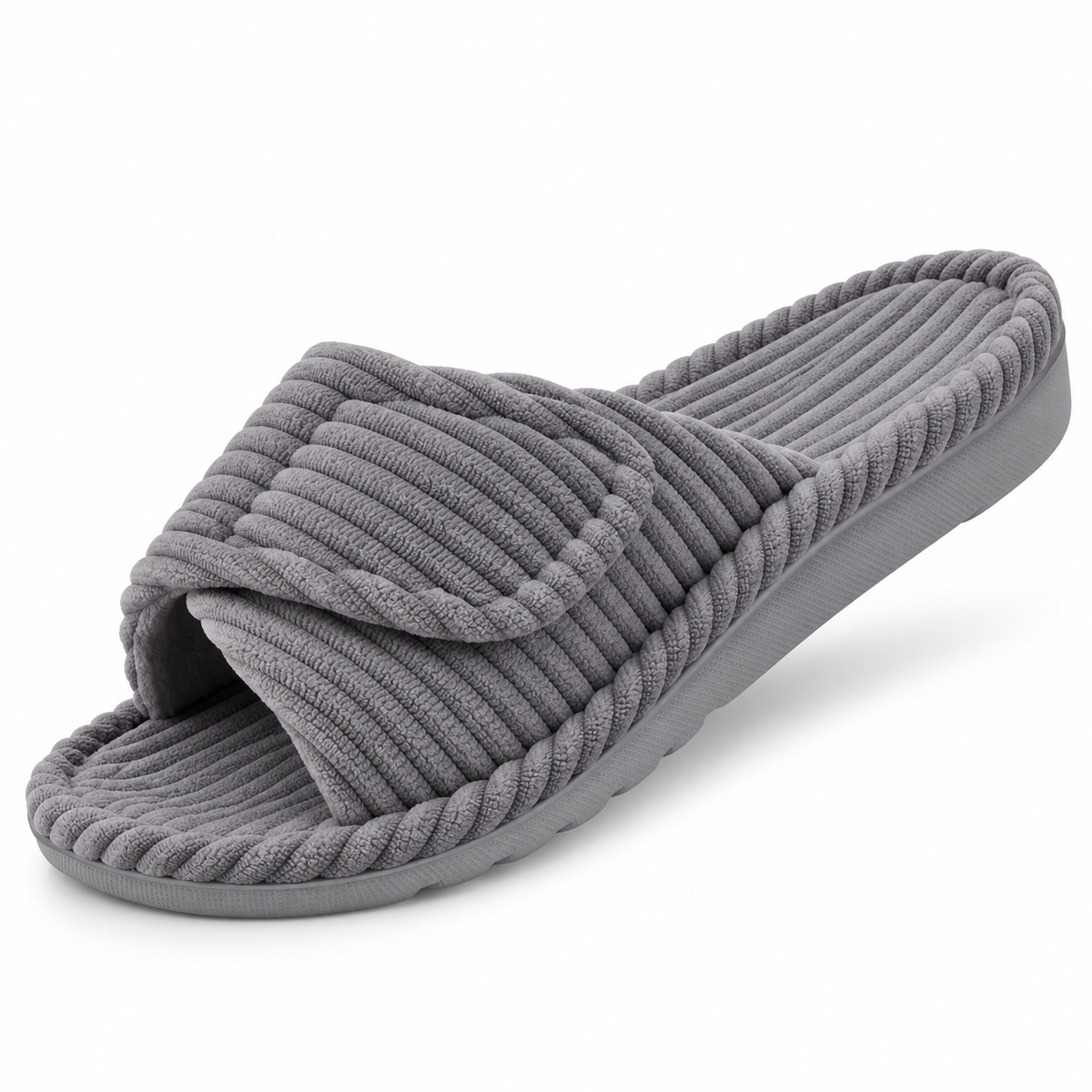 Women’s Corduroy Indoor Slippers – Orthopaedic Comfort, Home Relaxation