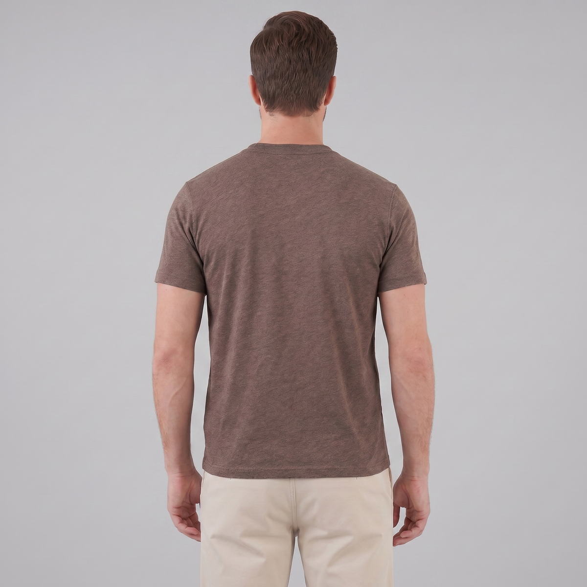 Classic Men's Crewneck T-Shirt - Soft Cotton Fabric - Casual Everyday Wear