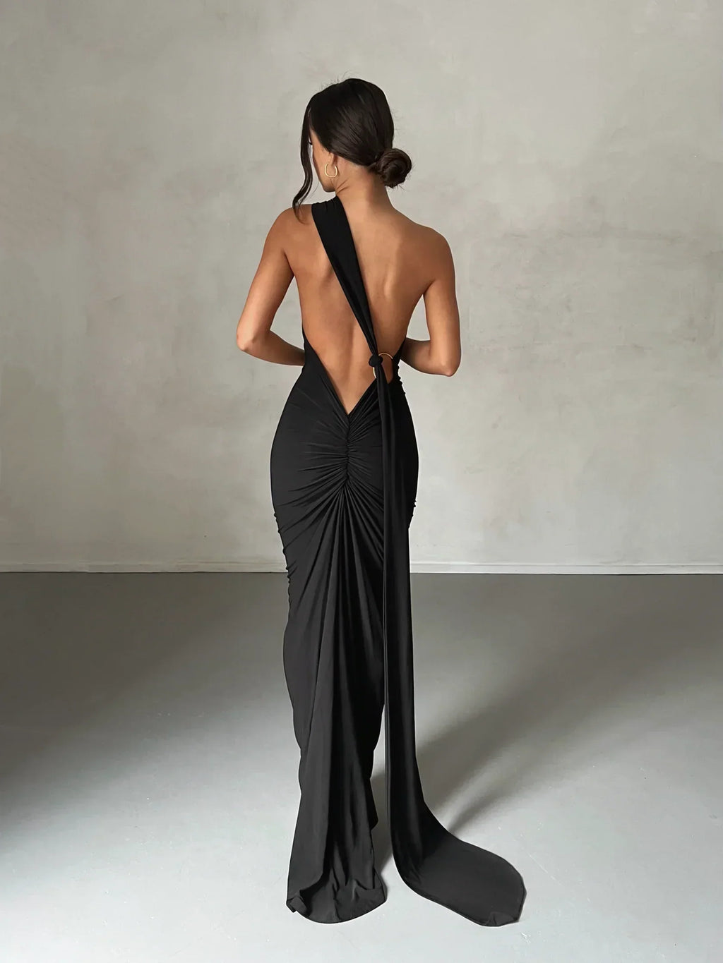 One-Shoulder Maxi Dress – Occasion Gown for Weddings & Events