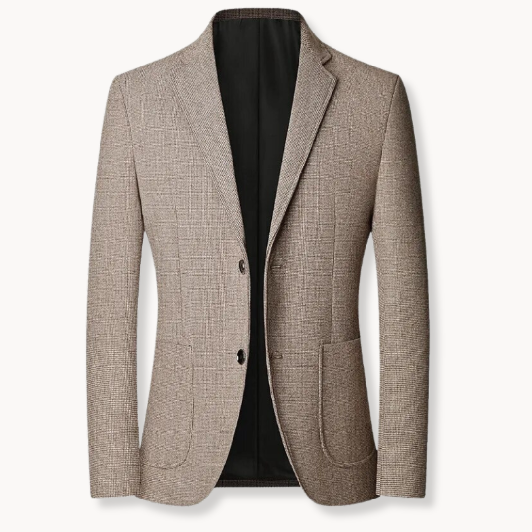 Heritage Classic Blazer in Brown and Navy – Office, Casual Wear