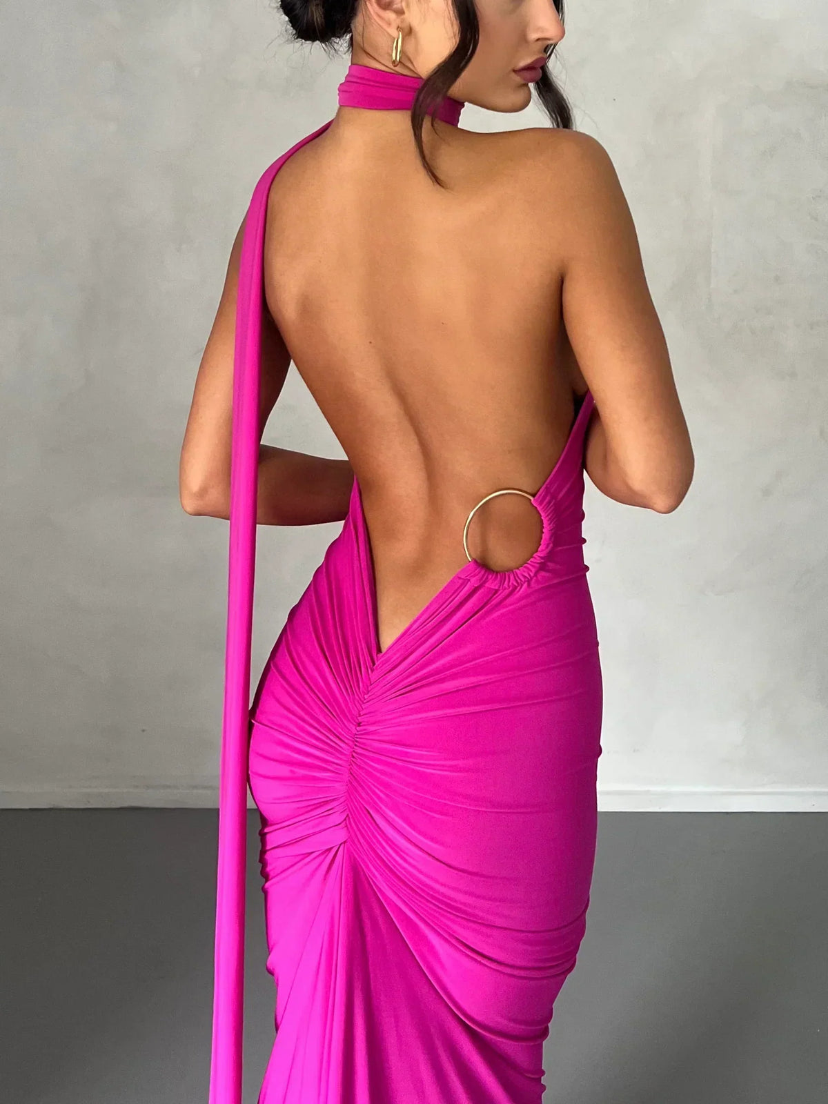 One-Shoulder Maxi Dress – Occasion Gown for Weddings & Events