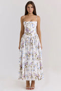 Floral Midi Dress – Occasion Gown for Weddings & Events
