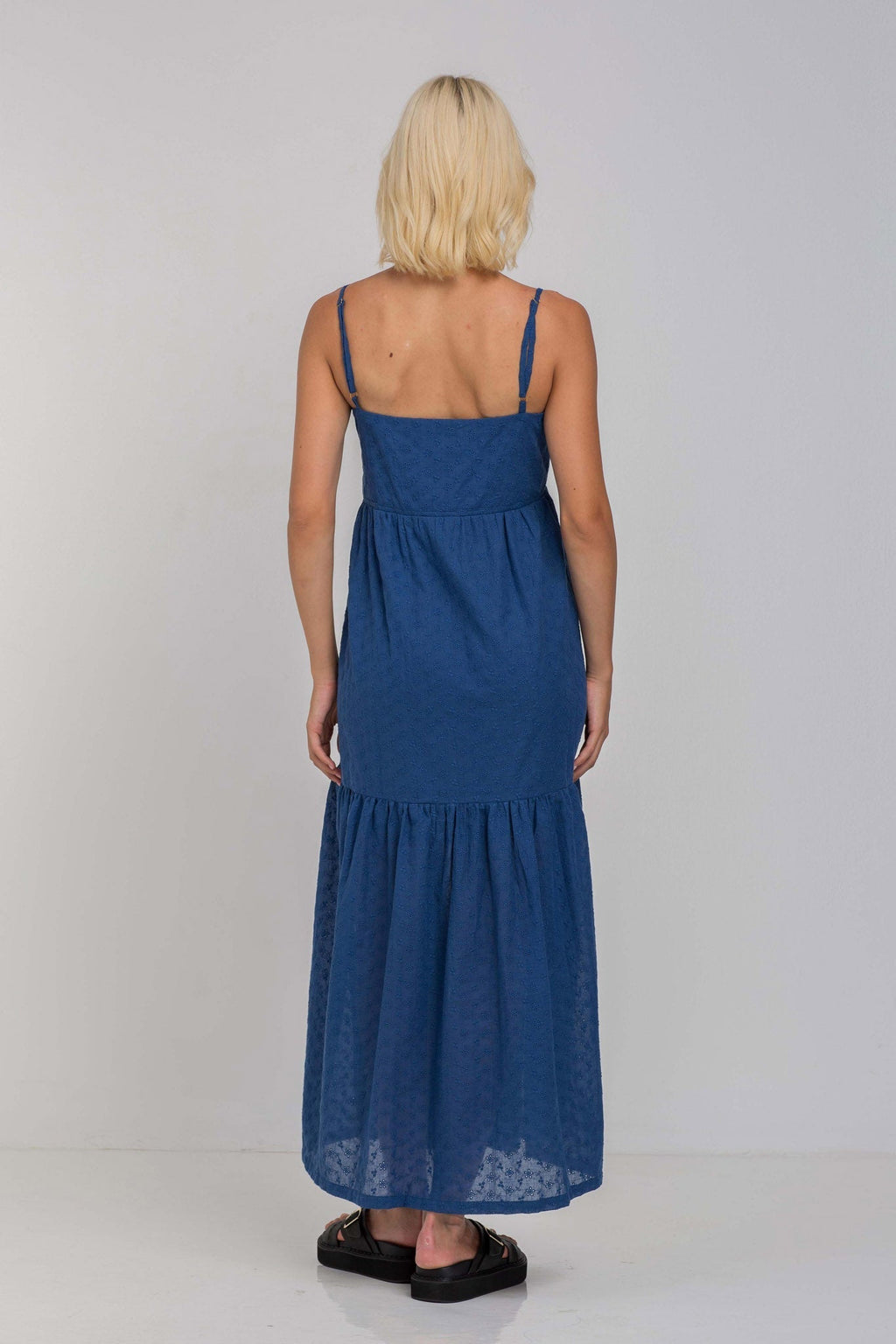 Cotton Midi Dress – Occasion Gown for Weddings & Events