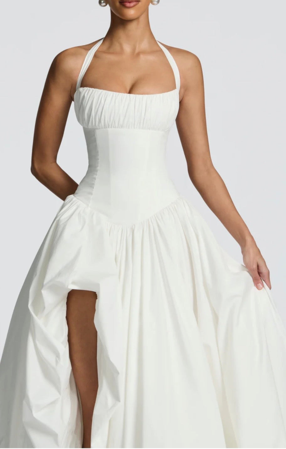 Halter Maxi Dress – Occasion Gown for Weddings & Events