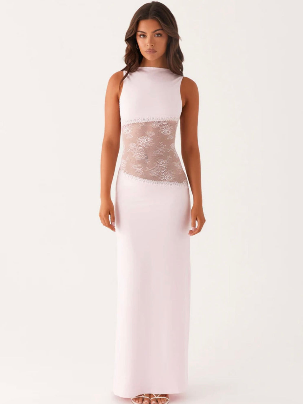 Lace Backless Maxi Dress – Occasion Gown for Weddings & Events