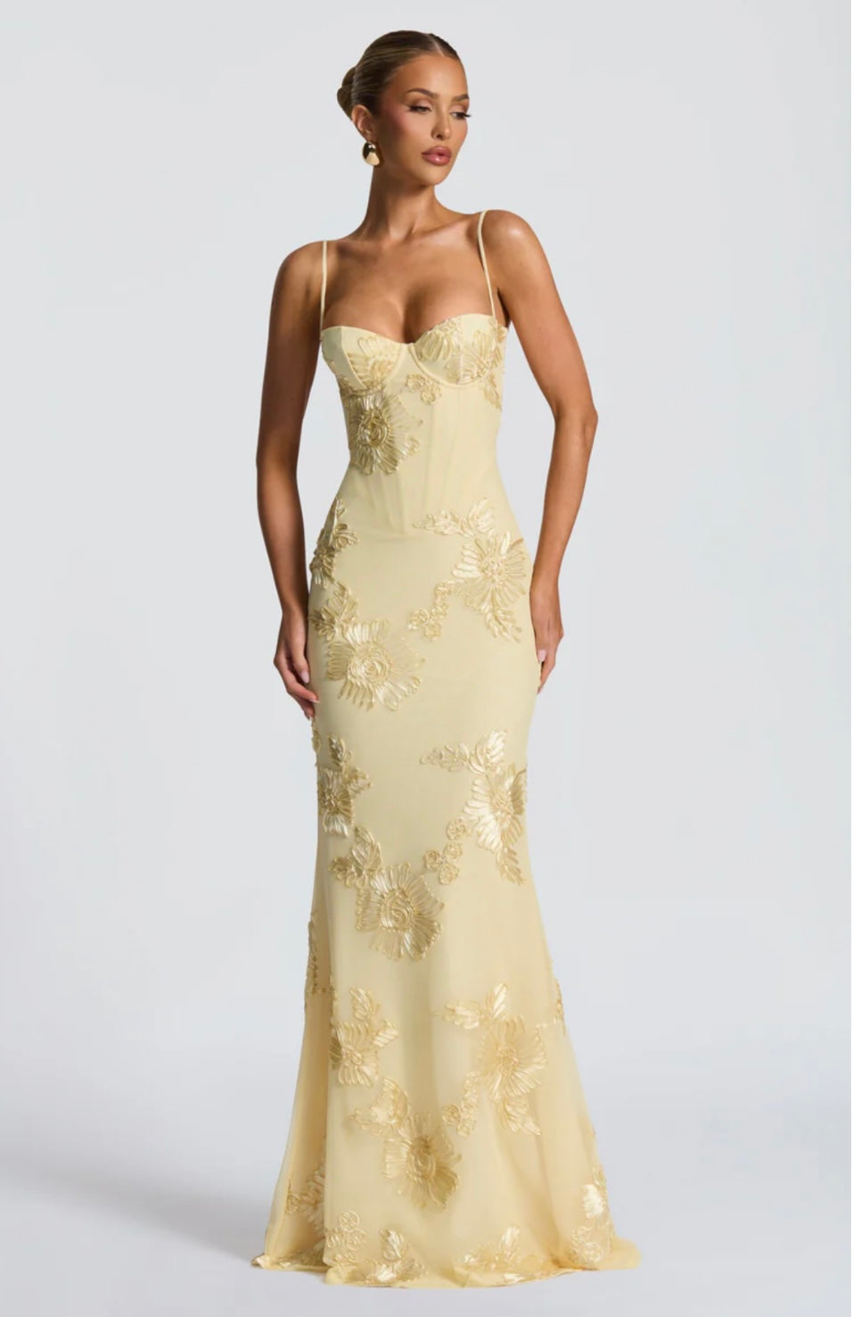 Floral Maxi Dress – Occasion Gown for Weddings & Events