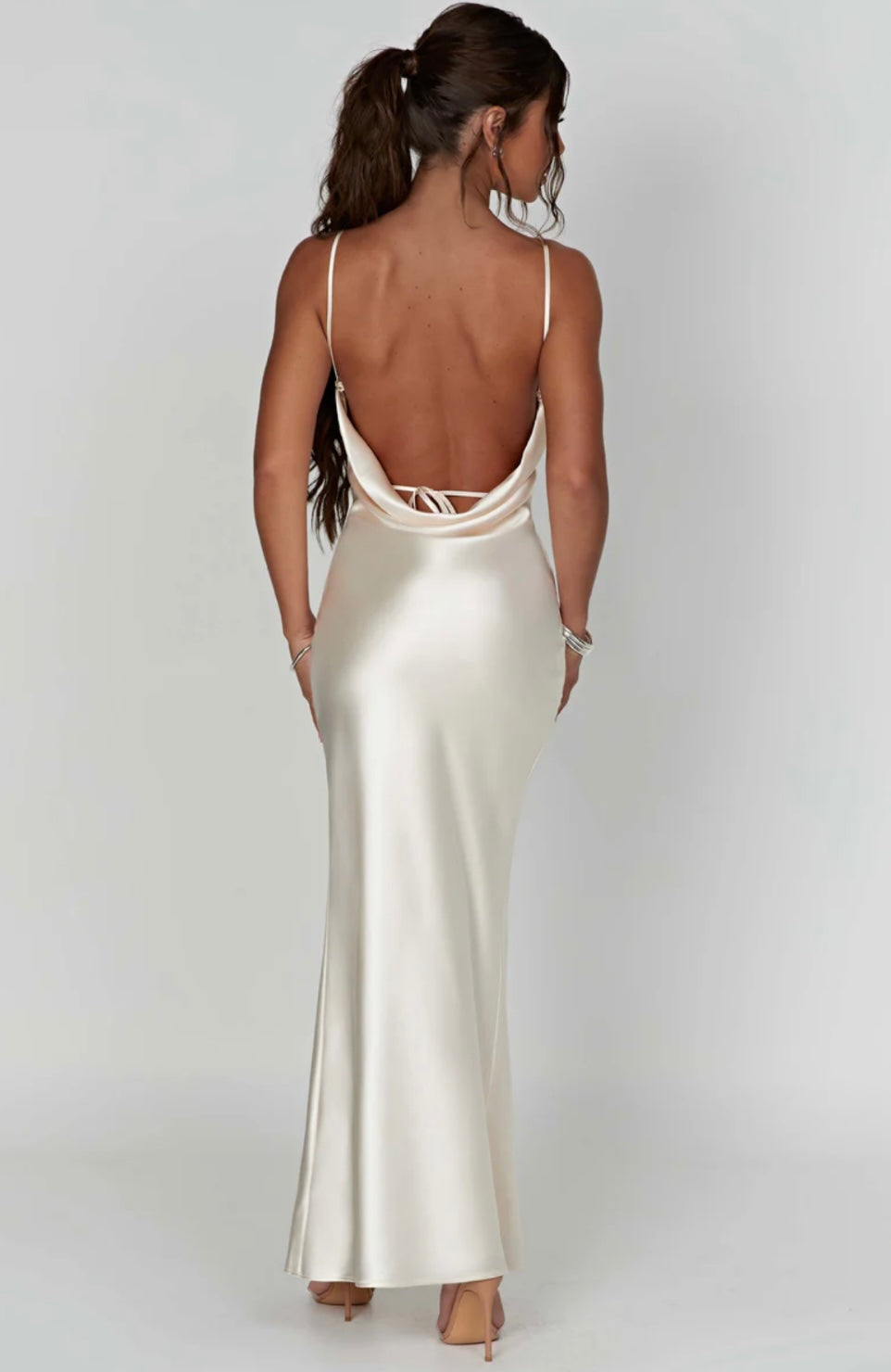 Cowl Maxi Dress – Occasion Gown for Weddings & Events