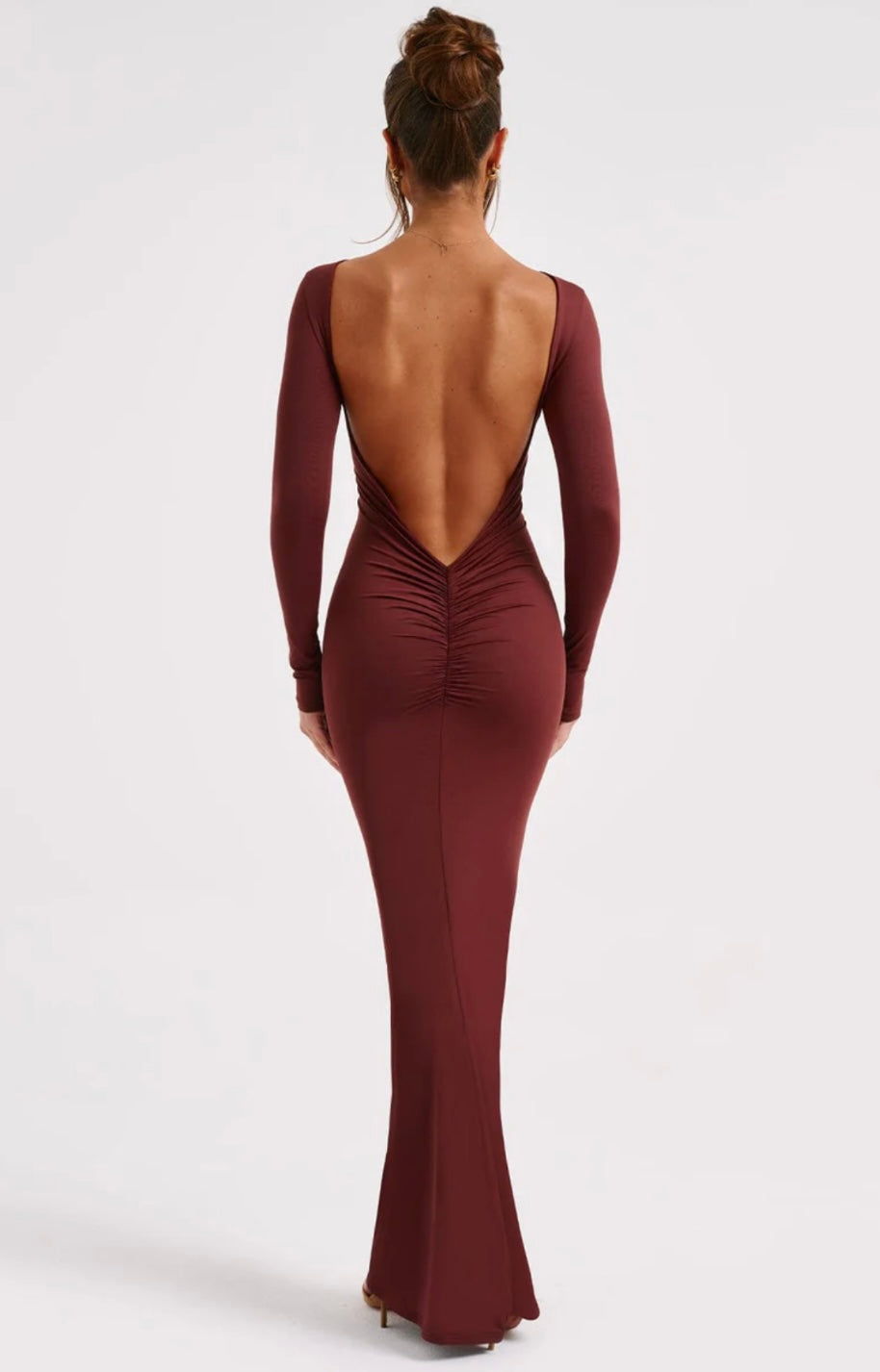 Long-Sleeve Maxi Dress – Long Sleeve, Occasion Gown for Weddings & Events
