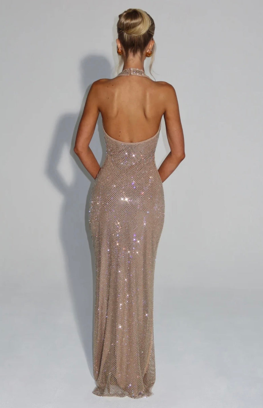 Halter Maxi Dress – Occasion Gown for Weddings & Events