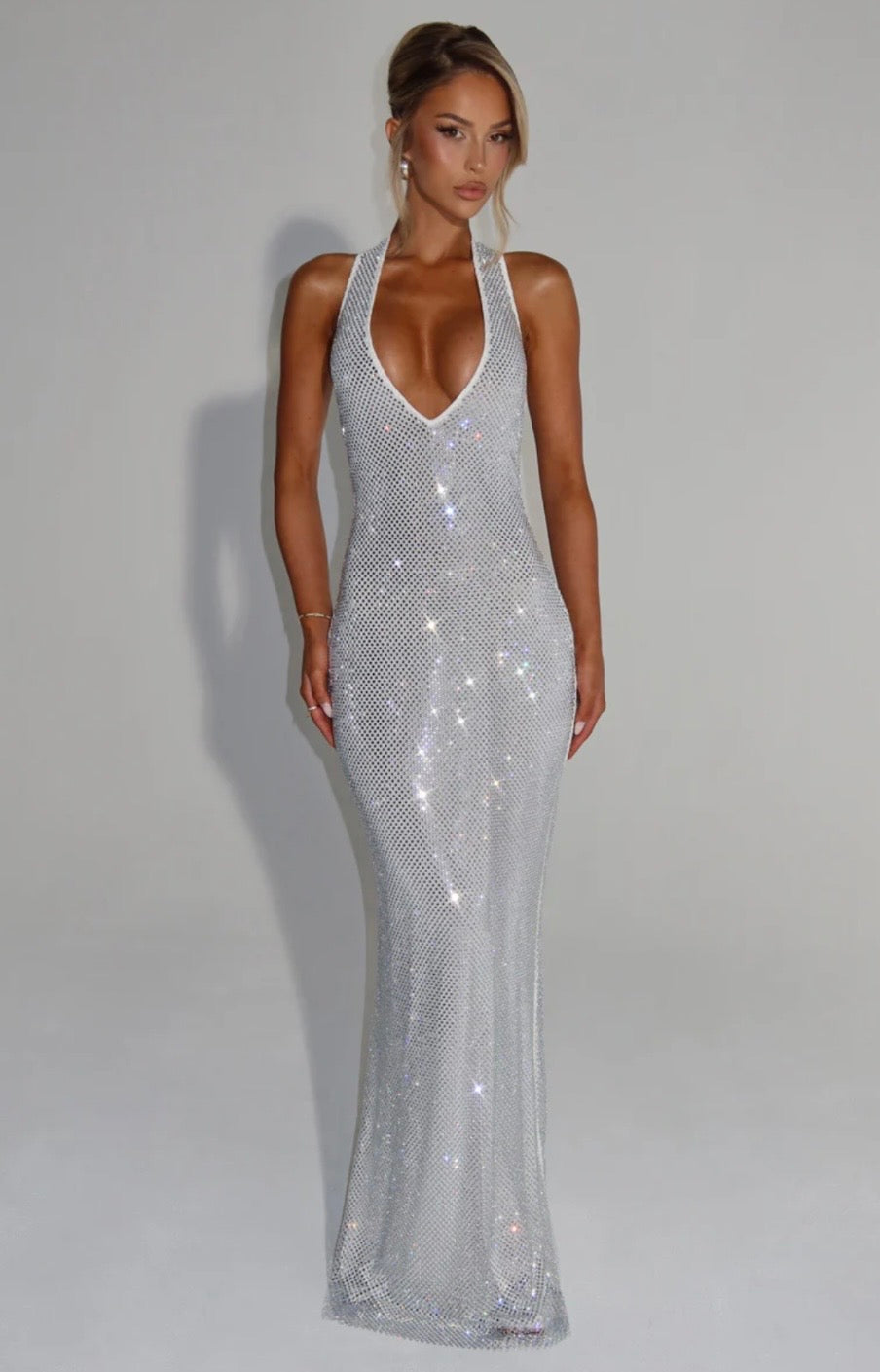 Halter Maxi Dress – Occasion Gown for Weddings & Events