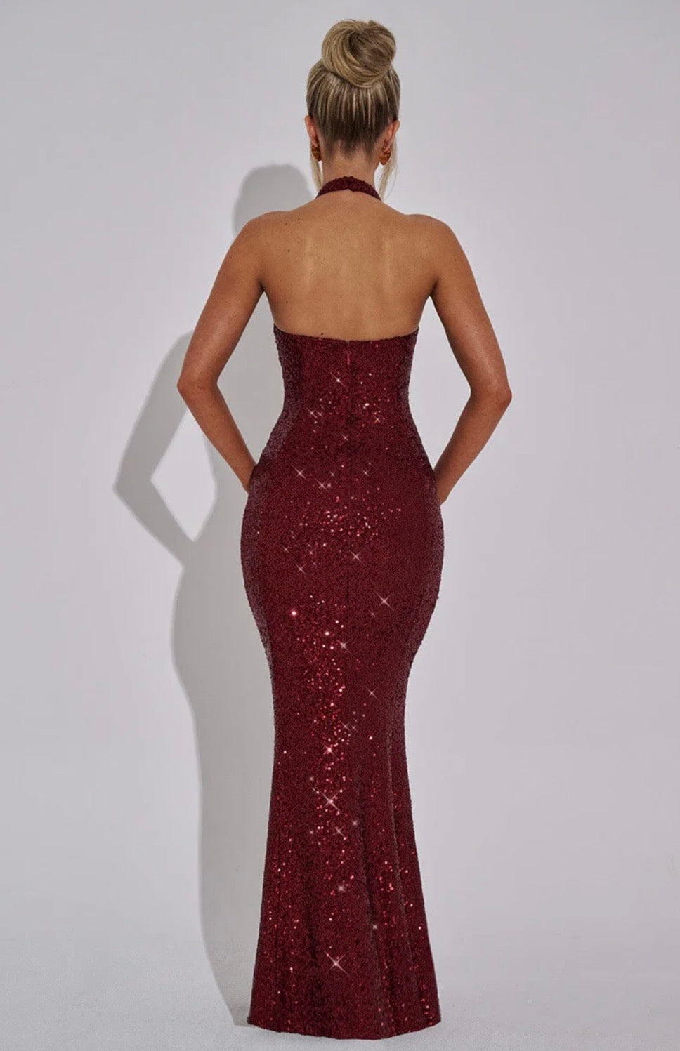 Halter Maxi Dress – Occasion Gown for Weddings & Events