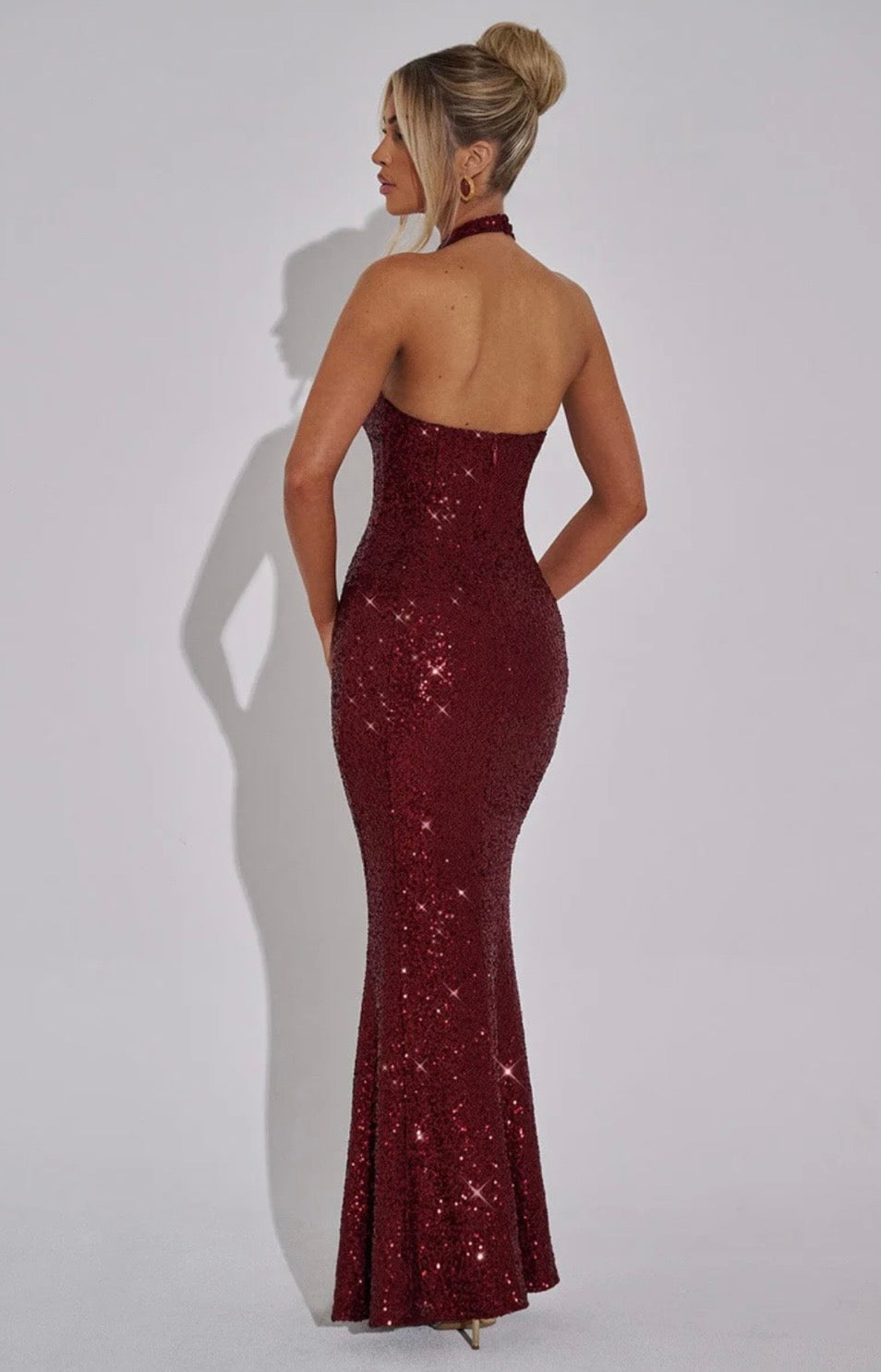 Halter Maxi Dress – Occasion Gown for Weddings & Events