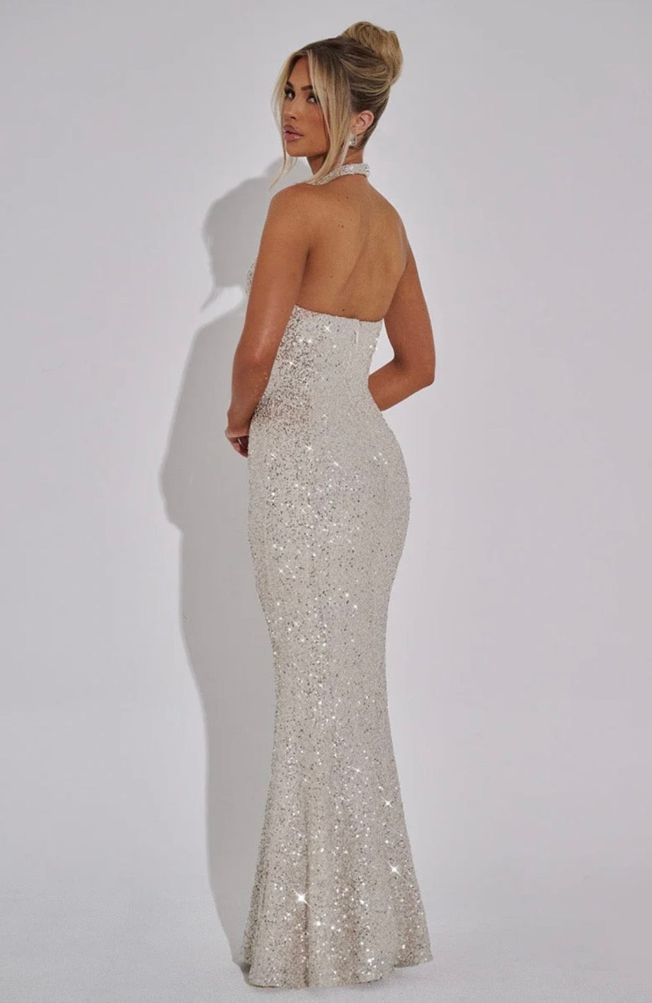 Halter Maxi Dress – Occasion Gown for Weddings & Events