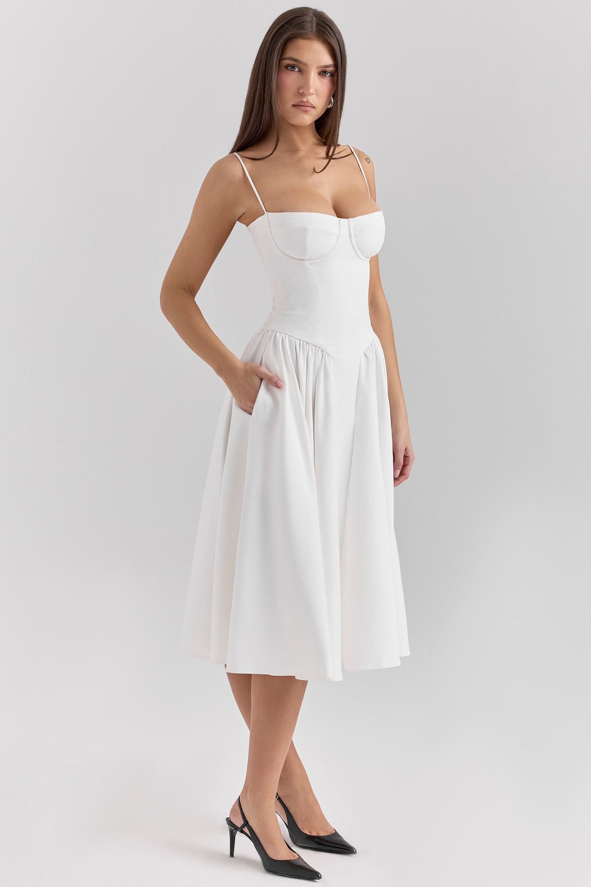 Midi Dress – Occasion Gown for Weddings & Events