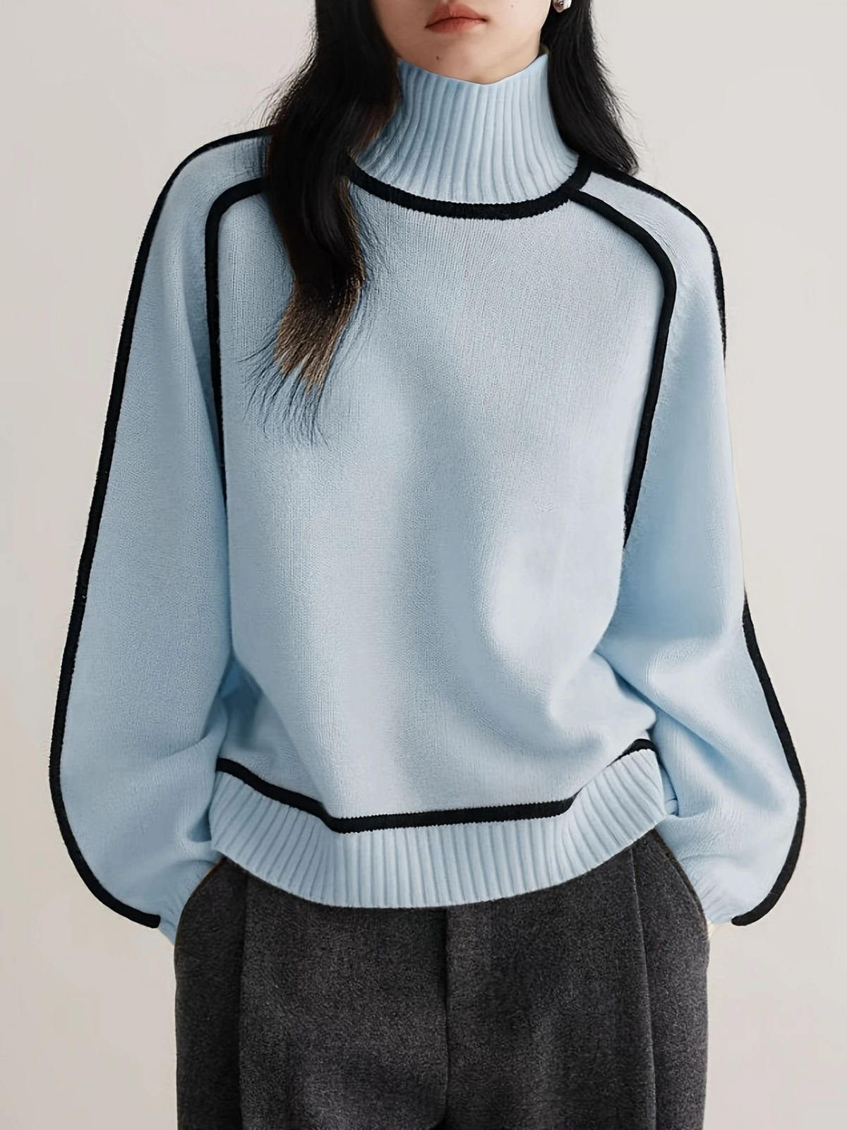 Soft Turtleneck Jumper – Casual Wear, Everyday Comfort