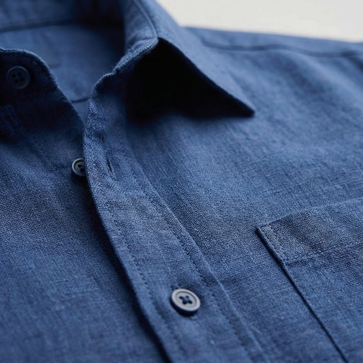 Linen Short Sleeve Shirt for Men - Casual Summer Wear in Lightweight Fabric