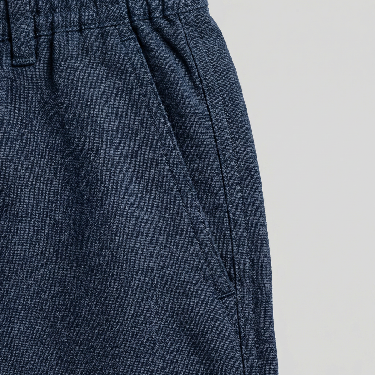 Linen Summer Shorts for Men - Lightweight Casual Wear for Warm Weather