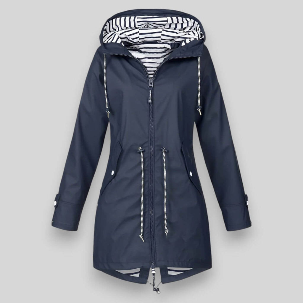Waterproof Jacket with Hood – Casual Style, Outdoor Wear