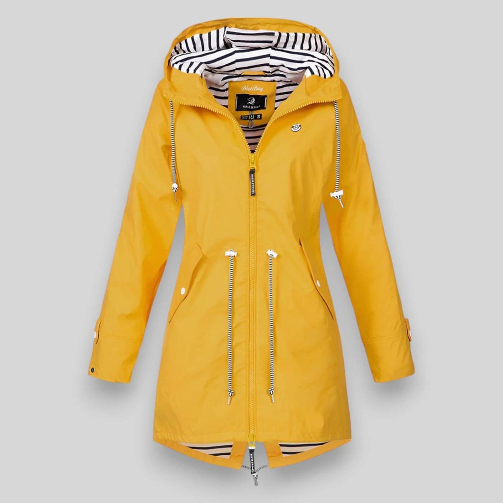 Waterproof Jacket with Hood – Casual Style, Outdoor Wear