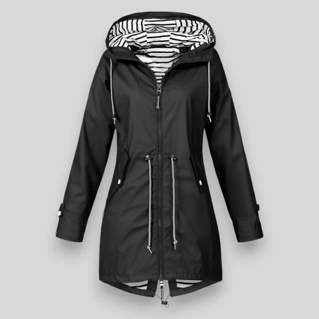 Waterproof Jacket with Hood – Casual Style, Outdoor Wear