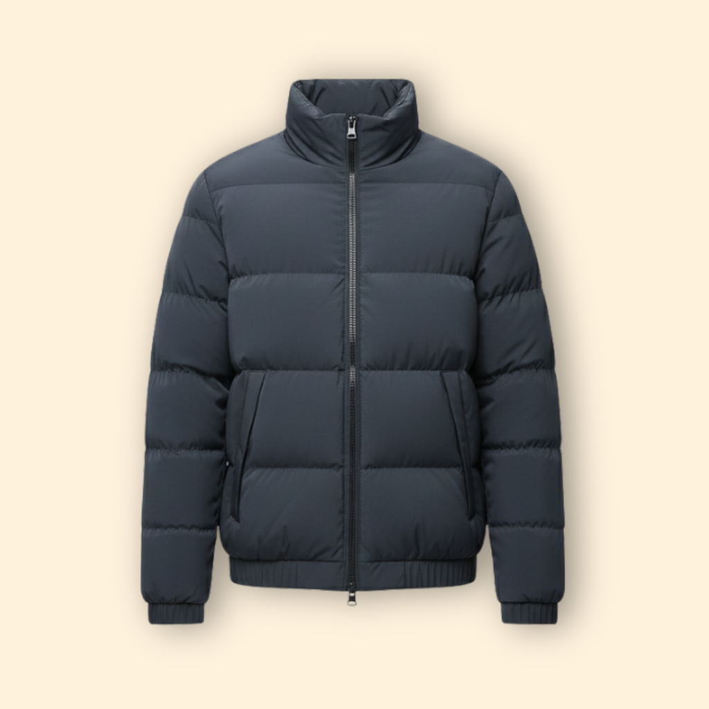 Men's Insulated Puffer Jacket – Casual Wear, Outdoor Activities