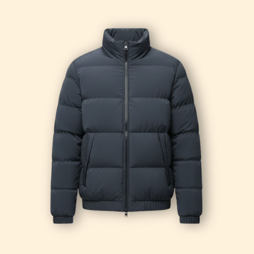 Men's Insulated Puffer Jacket – Casual Wear, Outdoor Activities