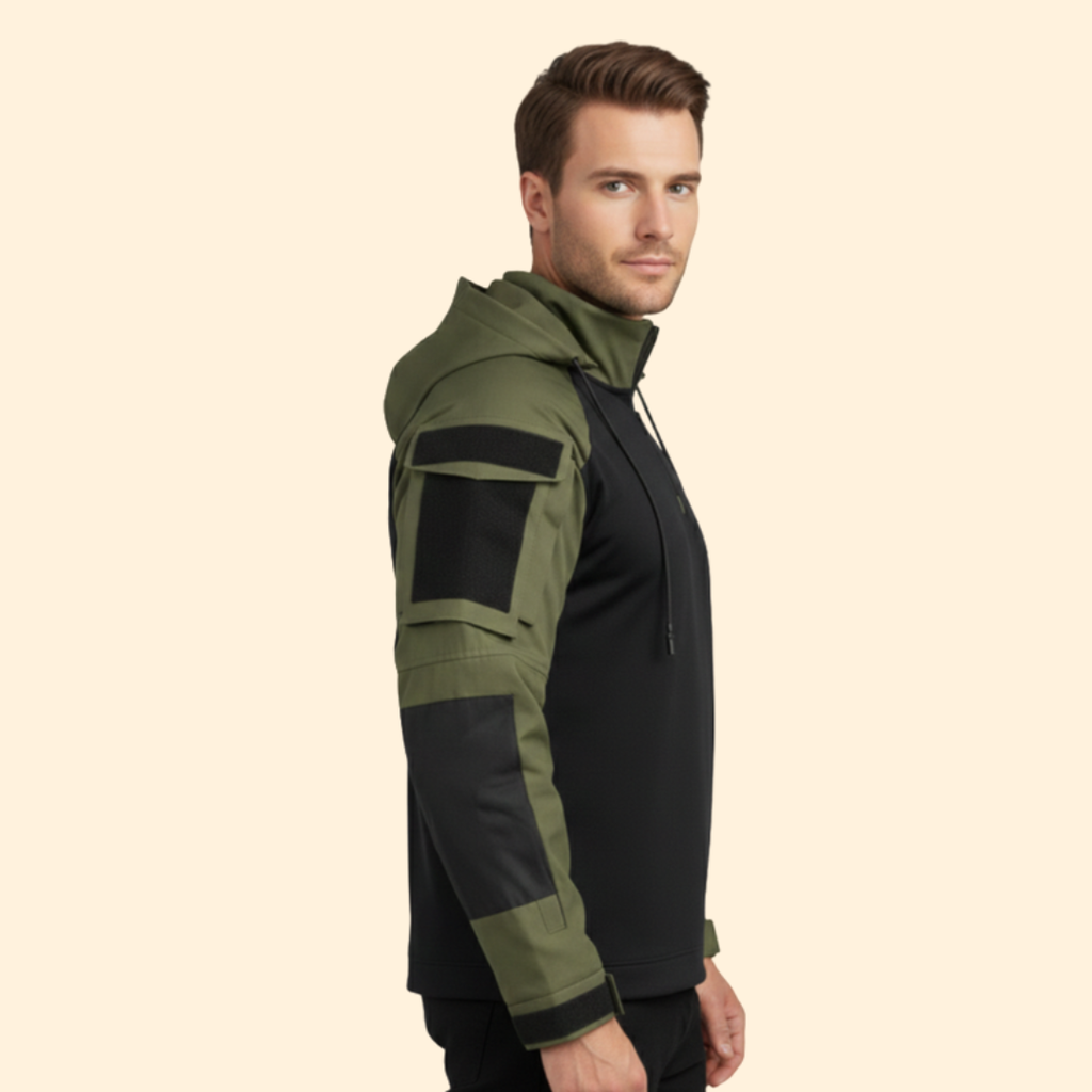 Men’s Tactical Hooded Jacket – Outdoor, Hiking