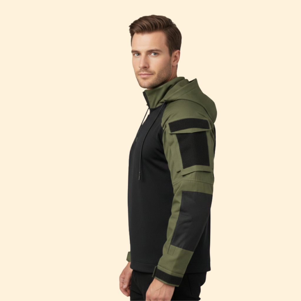 Men’s Tactical Hooded Jacket – Outdoor, Hiking