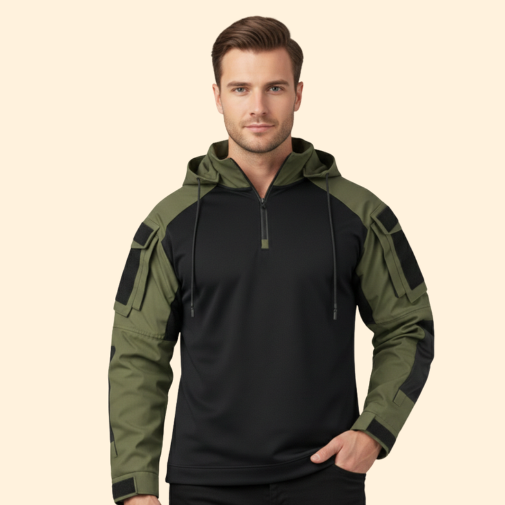 Men’s Tactical Hooded Jacket – Outdoor, Hiking