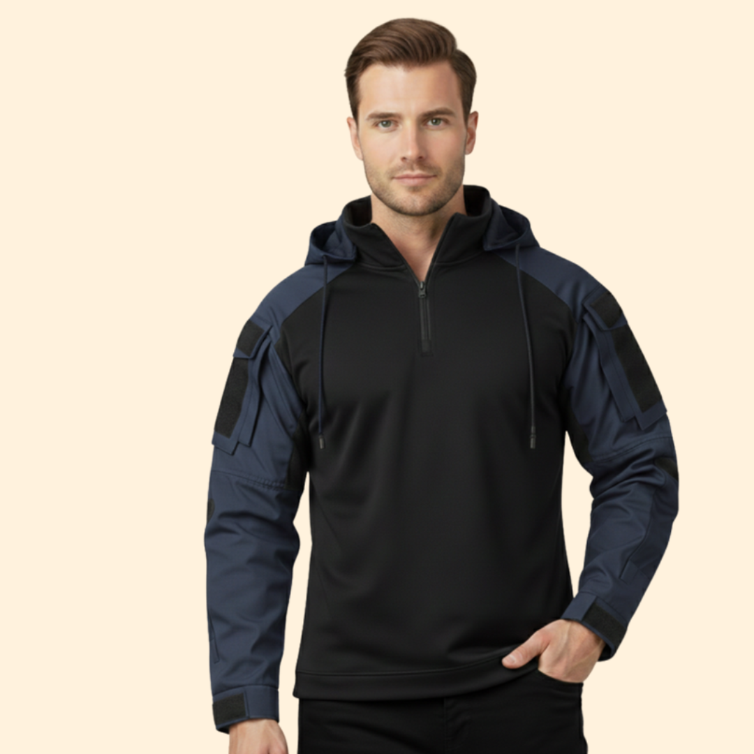 Men’s Tactical Hooded Jacket – Outdoor, Hiking