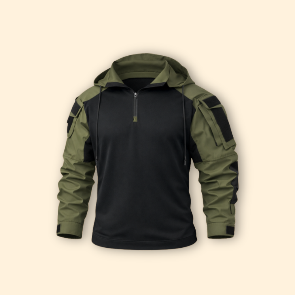 Men’s Tactical Hooded Jacket – Outdoor, Hiking