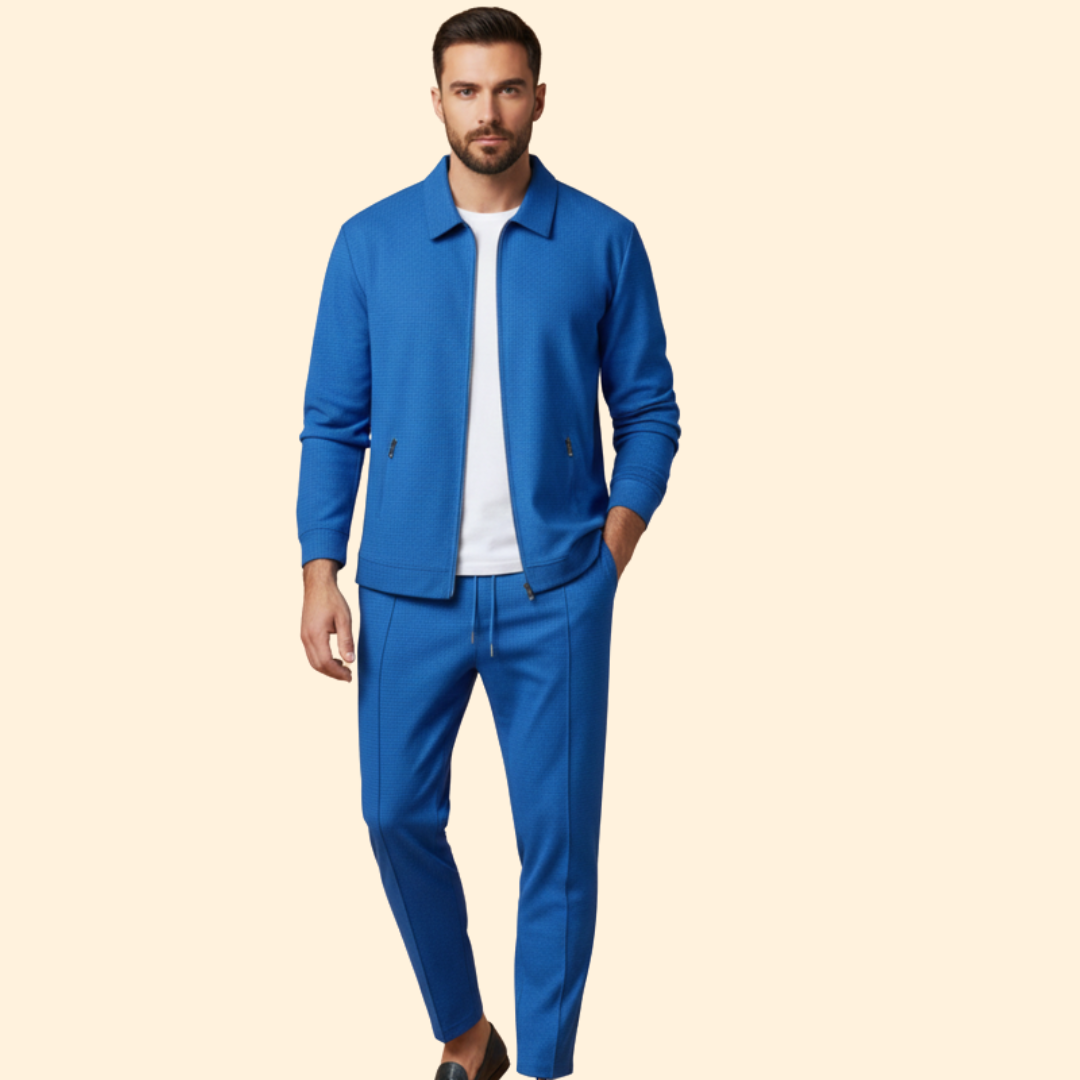 Men's Tracksuit Set – Casual Wear, Sports Activities