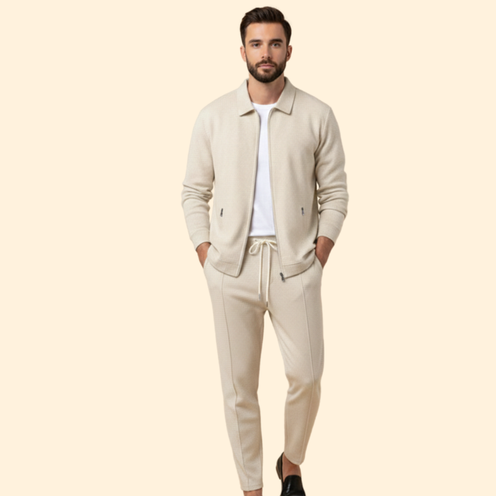 Men's Tracksuit Set – Casual Wear, Sports Activities