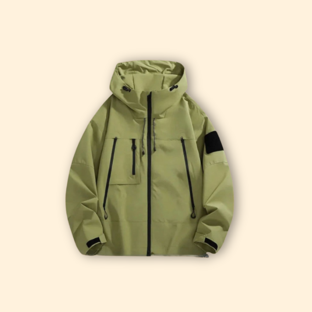 Men’s Utility Hooded Jacket – Outdoor, Casual Wear