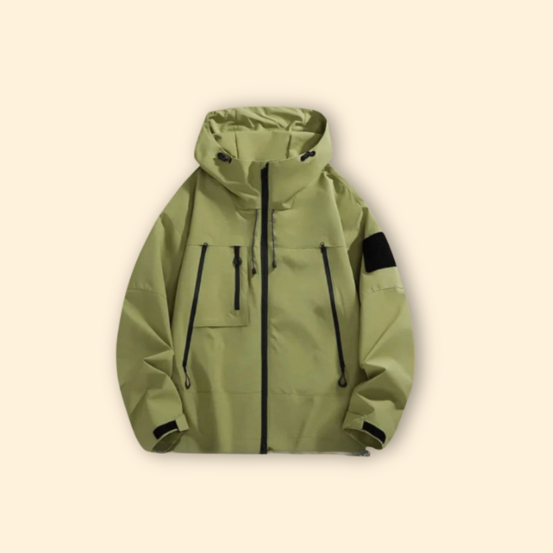 Men’s Utility Hooded Jacket – Outdoor, Casual Wear