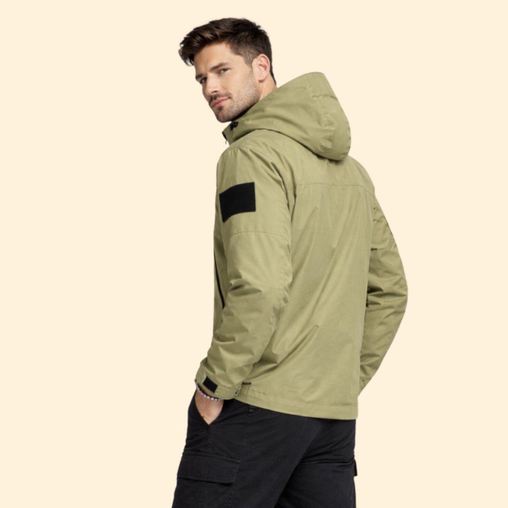 Men’s Utility Hooded Jacket – Outdoor, Casual Wear
