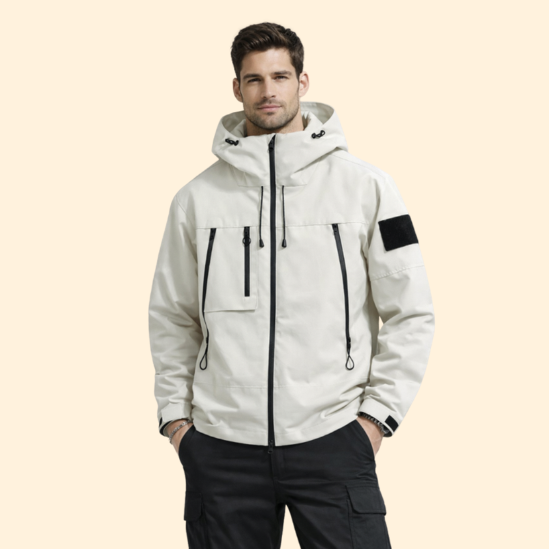Men’s Utility Hooded Jacket – Outdoor, Casual Wear