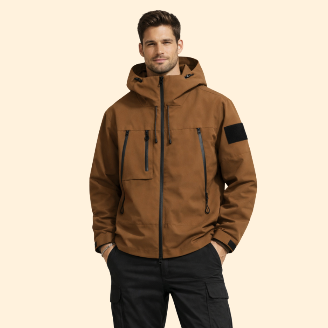 Men’s Utility Hooded Jacket – Outdoor, Casual Wear