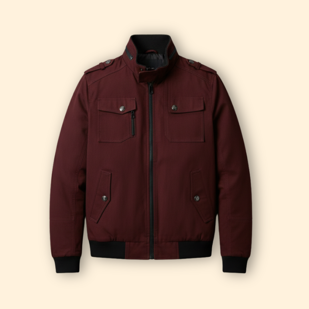 Men’s Relaxed Bomber Jacket – Casual Wear, Everyday Style
