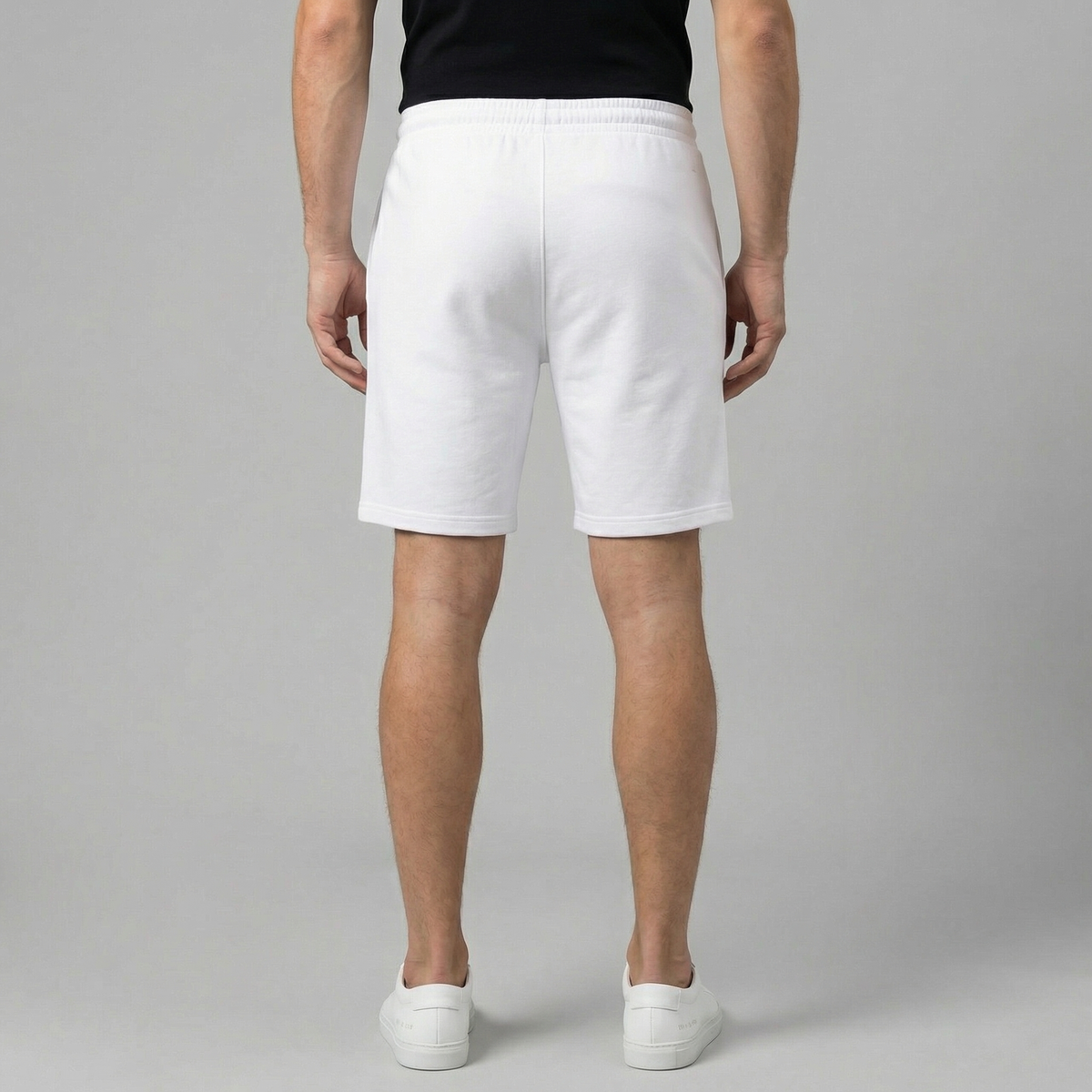 Men's Casual Drawstring Shorts - Lightweight Cotton Blend for Everyday Wear