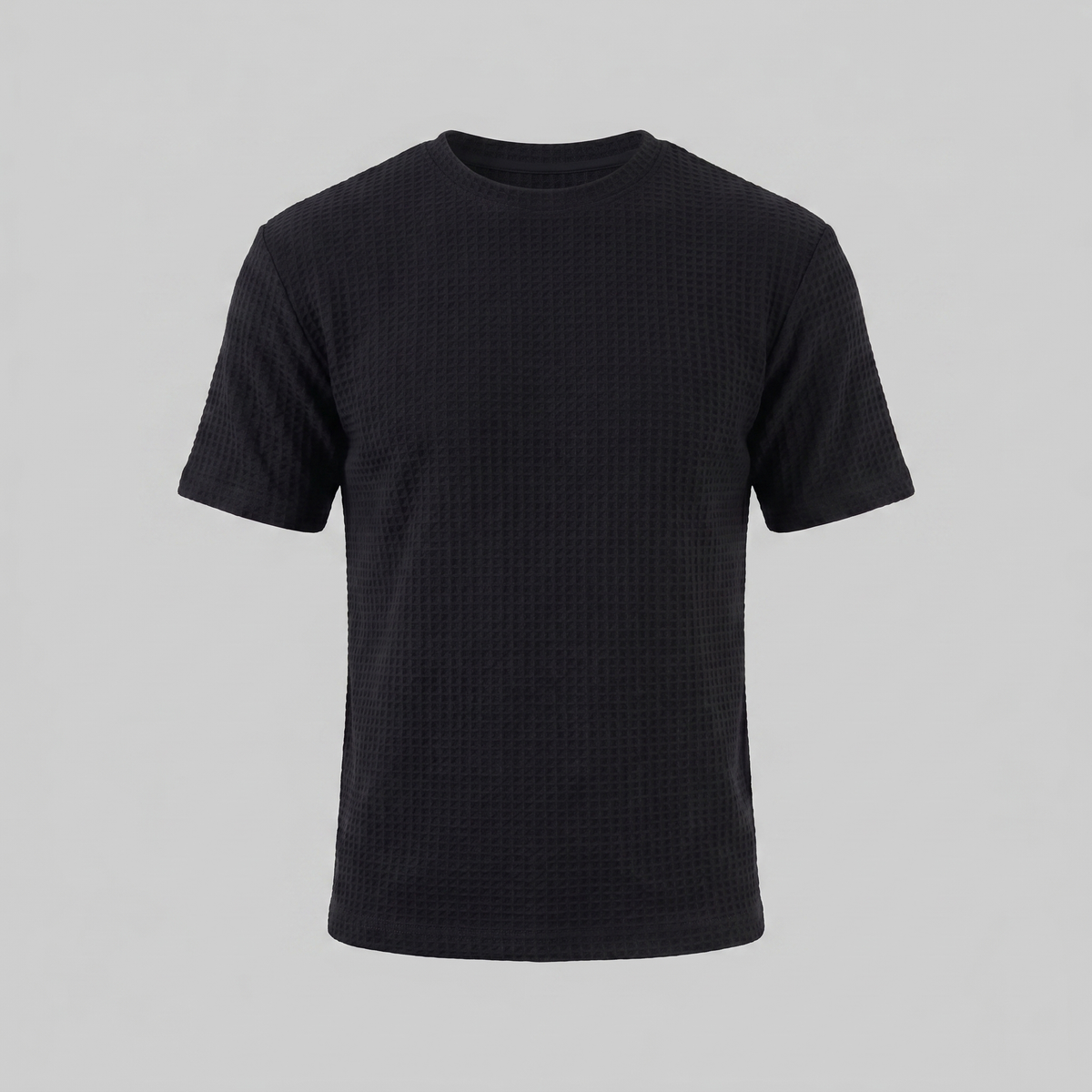 Men's Casual Structured Cotton T-Shirt for Summer Wear