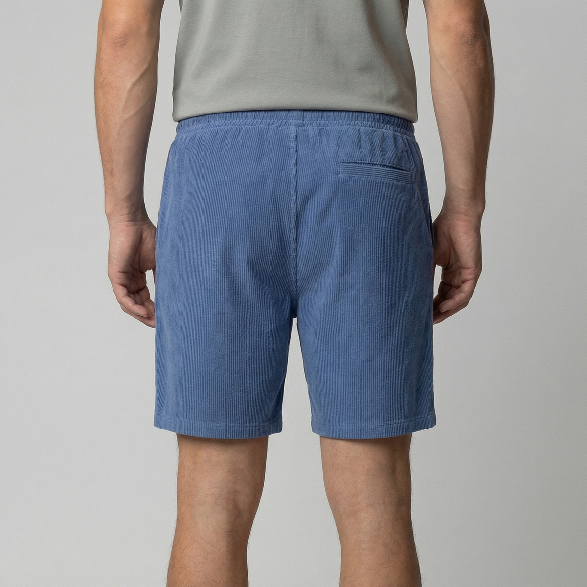 Men's Corduroy Shorts - Relaxed Fit, Casual Style for Summer Wear