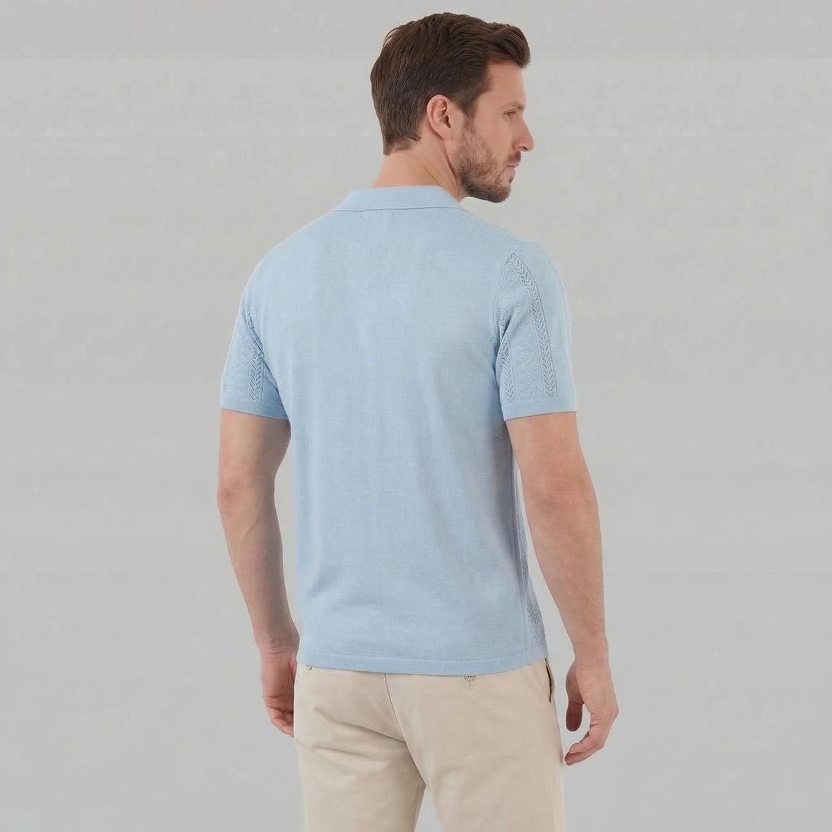 Men's Cotton Short Sleeve Summer Shirt for Casual Wear