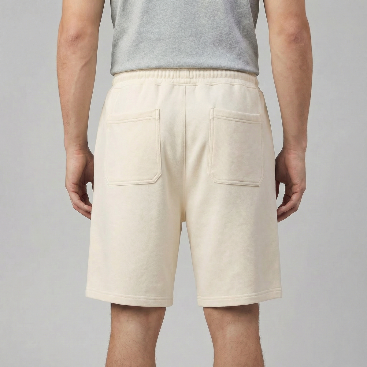 Men's Jogger Shorts - Relaxed Fit Cotton Blend for Casual Wear
