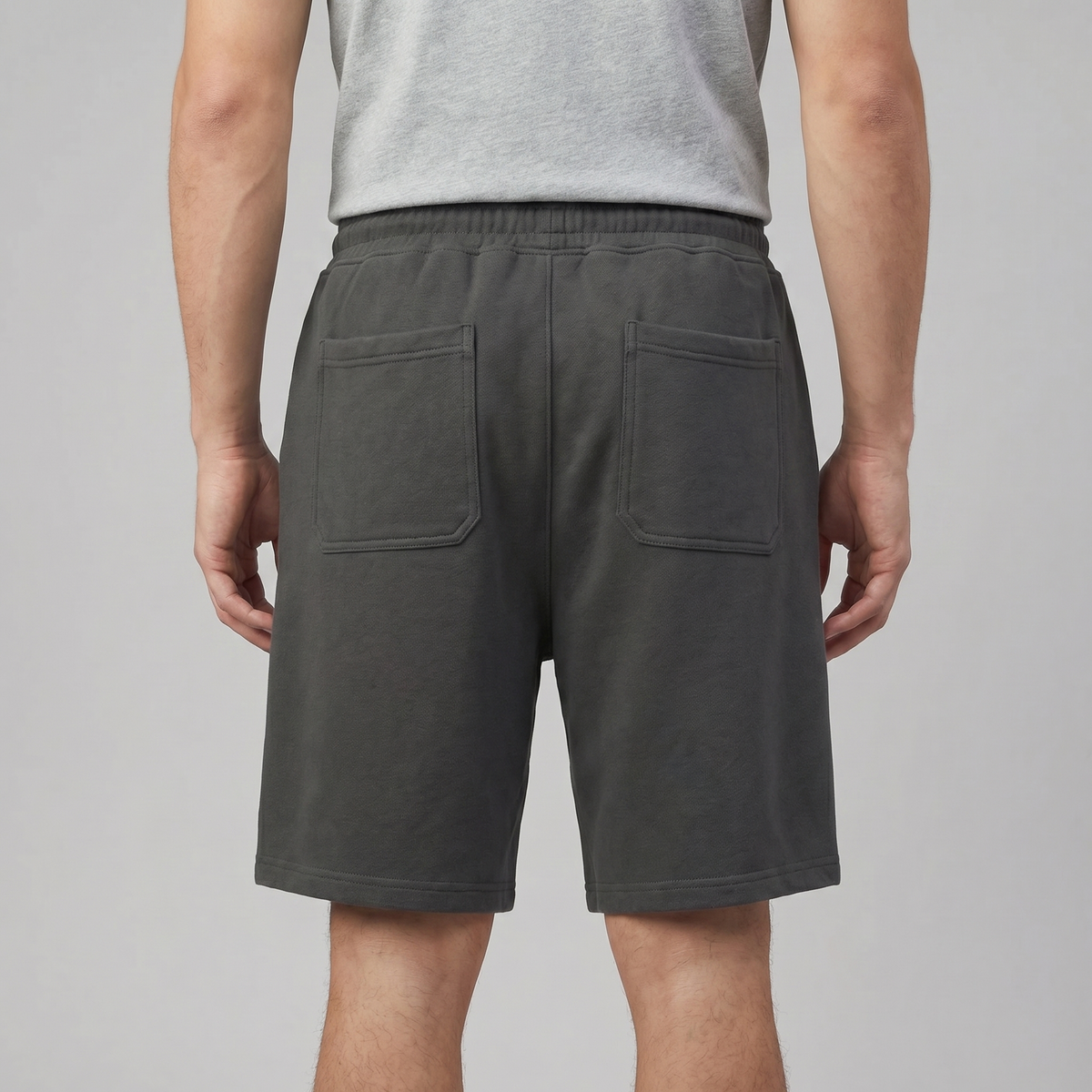 Men's Jogger Shorts - Relaxed Fit Cotton Blend for Casual Wear